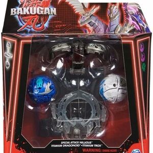 Bakugan Starter Pack with Blue and White Spheres